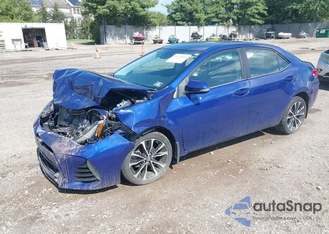 2017 Toyota Corolla Se из США, поврежденный, VIN 2T1BURHE3HC785732